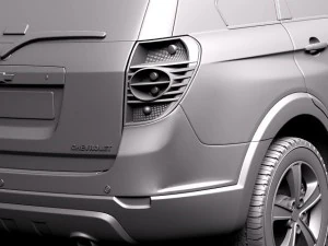 Chevrolet Captiva 2012 3D Model