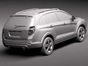 Chevrolet Captiva 2012 Modelo 3D