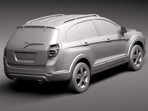 Chevrolet Captiva 2012 3D Model