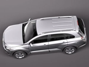 Chevrolet Captiva 2012 3D Model