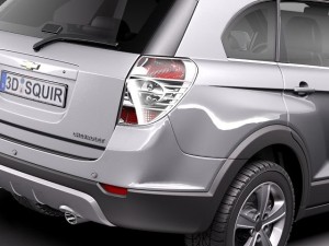Chevrolet Captiva 2012 Modelo 3D