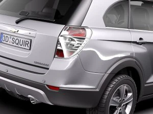 Chevrolet Captiva 2012 3D Model