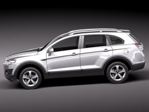 Chevrolet Captiva 2012 Modelo 3D