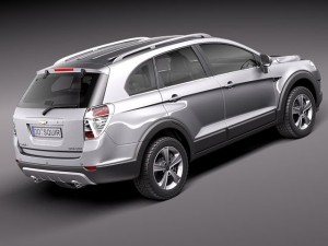 Chevrolet Captiva 2012 Modelo 3D