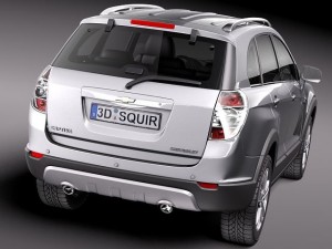 Chevrolet Captiva 2012 Modelo 3D
