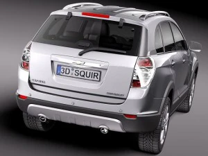 Chevrolet Captiva 2012 3D Model