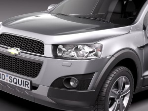 Chevrolet Captiva 2012 Modelo 3D