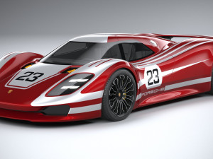 Porsche 917 Concept 2021 3D 모델