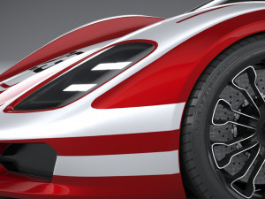 Porsche 917 Concept 2021 3D 모델