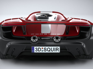 Porsche 917 Concept 2021 3D 모델