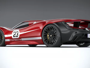 Porsche 917 Concept 2021 3D Model