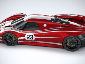 Porsche 917 Concept 2021 3D 모델