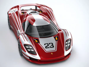 Porsche 917 Concept 2021 3D Model