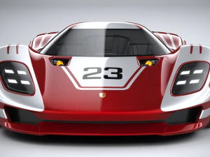 Porsche 917 Concept 2021 3D Model