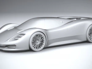 Porsche 917 Concept 2021 3D Model