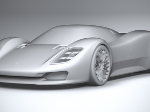 Porsche 917 Concept 2021 3D 모델