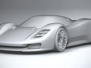 Porsche 917 Concept 2021 3D Model