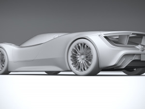 Porsche 917 Concept 2021 3D 모델