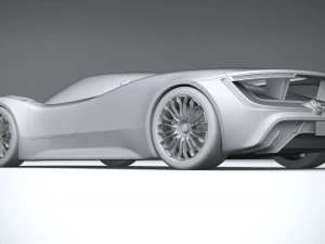 Porsche 917 Concept 2021 3D Model