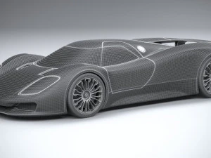 Porsche 917 Concept 2021 3D Model