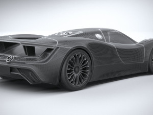 Porsche 917 Concept 2021 3D 모델