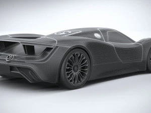 Porsche 917 Concept 2021 3D Model