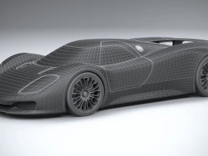 Porsche 917 Concept 2021 3D Model