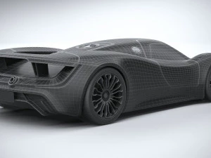 Porsche 917 Concept 2021 3D Model
