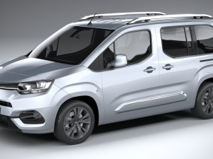 Toyota Proace City 2020 3D 모델