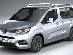 Toyota Proace City 2020 Modelo 3D