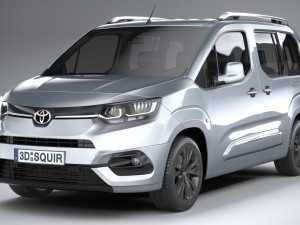 Toyota Proace City 2020 Modelo 3D