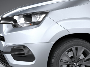 Toyota Proace City 2020 Modelo 3D