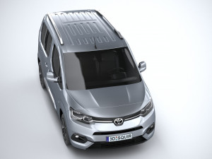 Toyota Proace City 2020 Modelo 3D
