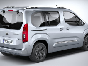 Toyota Proace City 2020 Modelo 3D
