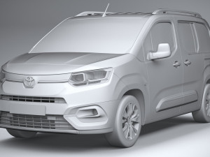 Toyota Proace City 2020 Modelo 3D