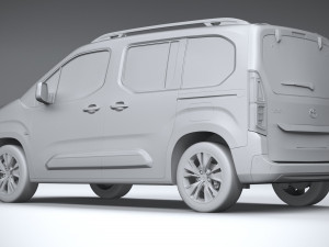 Toyota Proace City 2020 Modelo 3D