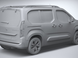 Toyota Proace City 2020 Modelo 3D