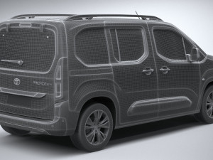 Toyota Proace City 2020 Modelo 3D
