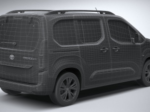 Toyota Proace City 2020 Modelo 3D