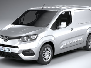 Toyota Proace City Van 2020 3D-Modell