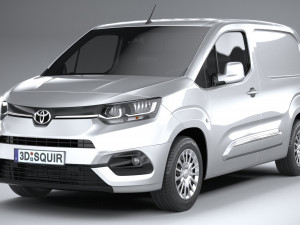 Toyota Proace City Van 2020 3D-Modell