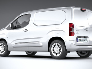 Toyota Proace City Van 2020 3D-Modell