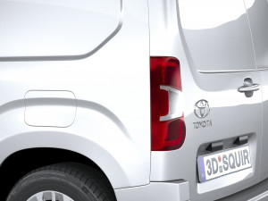 Toyota Proace City Van 2020 3D-Modell