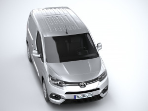 Toyota Proace City Van 2020 3D-Modell