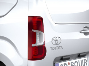 Toyota Proace City Van 2020 3D-Modell