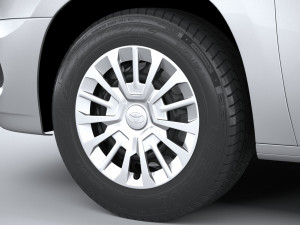 Toyota Proace City Van 2020 3D-Modell