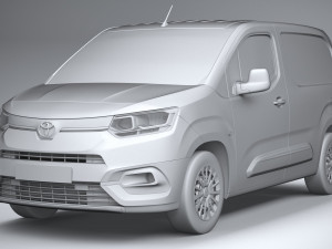 Toyota Proace City Van 2020 3D-Modell