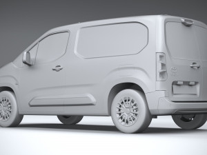 Toyota Proace City Van 2020 3D-Modell