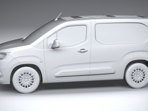 Toyota Proace City Van 2020 3D-Modell