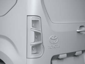 Toyota Proace City Van 2020 3D-Modell